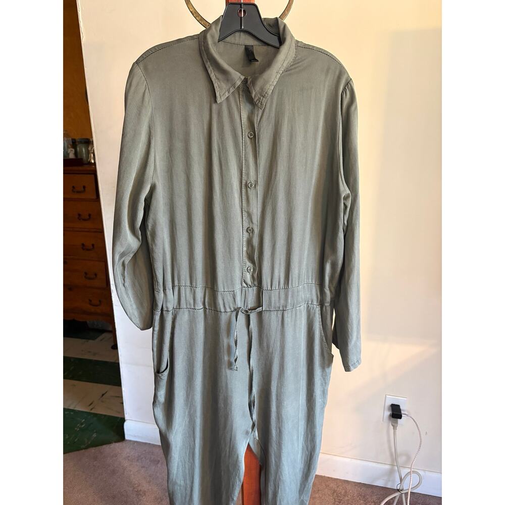 NWOT Venti 6 Green Jumpsuit Large